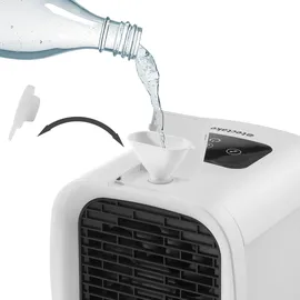 Tectake tectake® Luftkühler, 3in1, 5 Geschwindigkeits- und 2 Kühlstufen, Wassertank 250 ml, mit verstellbaren Lamellen