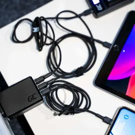 Green Cell GreenCell GC ChargeSource 3 30 W), USB Ladegerät Schwarz