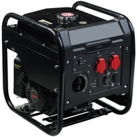 revolt Inverter Stromerzeuger: Benzin-Inverter-Generator, 3.800 W, 2x 230 V, 1x 12 V, 2x USB, 12 l (Benzingenerator, Benzin Konverter, Wechselrichter)