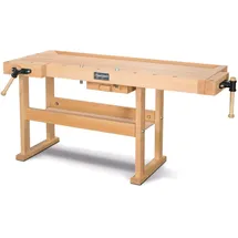 Holzkraft Hobelbank Holz 61 kg braun