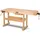 Holzkraft Hobelbank Holz 61 kg braun