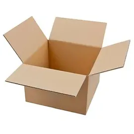 NESTLER Wellpapp-Faltkartons 1-wellig braun 23,5 x 23,5 x 16,7 cm Außenmaß, 20 St.