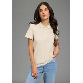 Eastwind Poloshirt beige/rosa 44/46