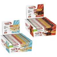 Premier Protein 24x40g High Protein Bar Strawberry Yoghurt + Coco-Almond Riegel, 960 g