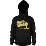 Looney Tunes Hoodie Tweety Pie Schwarz XXL