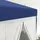 Outsunny Pavillon 3,94 x 3,41 m inkl. 6 Seitenteile Blau