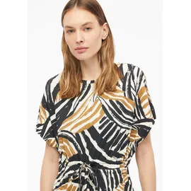 s.Oliver Minikleid Tunnelzug Mehrfarbig 42