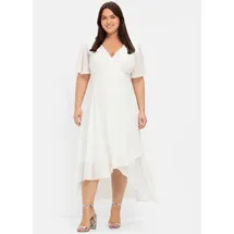 sheego Etuikleid Beige 44