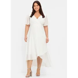 sheego Etuikleid Beige 44