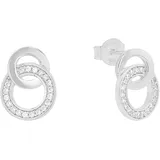 s.Oliver Damen Ohrringe, 2015121 Silber Zirkonia