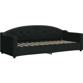 vidaXL Tagesbett 80 x 200 cm Schwarz