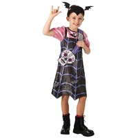 Rubie ́s Kostüm Disney's Vampirina leuchtendes Kostüm für Kinder, Halloweenkleid aus Disneys Vampir-Serie schwarz 116