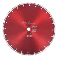 VidaXL Diamant-Trennscheibe mit Turbo Stahl 350 mm