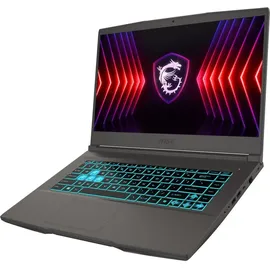 MSI Thin 15 B12UC-1439 - Notebook 15.6" - Core i5-12450H - RTX 3050 - 64GB RAM - 512 GB NVMe - Win11 - Grau