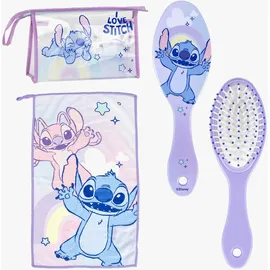 Lilo & Stitch Kulturbeutel Bürste & Handtuch