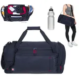 Elephant Gin Schwimmtasche Elephant 56 cm rot/schwarz