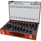 BÖHLER RUKO Spiralbohrersatz DIN 338 Typ N HSS G in Industriekassette Durchmesser 1,0 - 10,0 mm