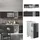 Vicco Küchenzeile R-Line 240 cm Anthrazit Hochglanz/Weiß