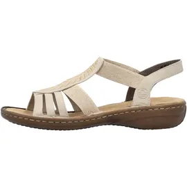 Rieker Sandalette Damen Beige 41