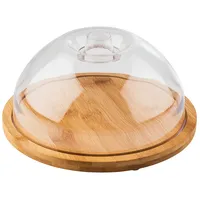 APS Bambus-Tablett mit Haube Ø 20,5 cm