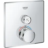 Grohe Grohtherm SmartControl Thermostat mit 1 Ventil chrom (29123000)