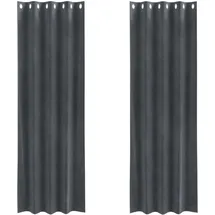 vidaXL Vorhang, Aleah with eyelets 140 x 260 cm