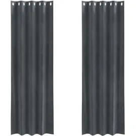 vidaXL Vorhang, Aleah with eyelets 140 x 260 cm