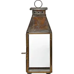 Tilka Laternen 23,5 cm Antik-Messing 2 St.