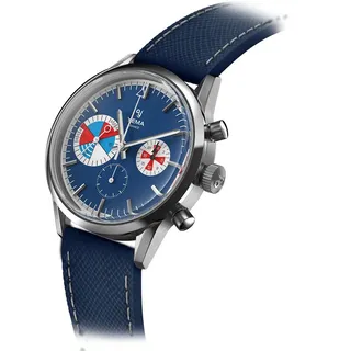 YEMA Yachtingraf Chronograph Leder 44 mm YG-001