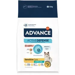 Advance Sterilized Sensitive High Protein mit Lachs Katzenfutter 10 kg