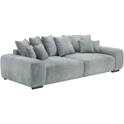 Big-Sofa MR. COUCH "Sundance II", silber (dolce 14 silber), B:310cm H:92cm T:141cm, Dolce (100% Polyester), Sofas, Dauerschläfer