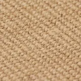 vidaXL Teppich Jute mit Latexrücken 160x230 cm Natur