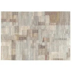 Teppich , beige , Synthetische Fasern , Maße (cm): B: 200 H: 0,7