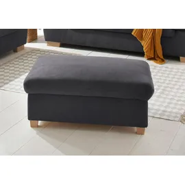 Home Affaire Hocker Bergamo mit Stauraum 110 x 44 x 81 cm Grau