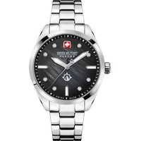 Swiss Military Hanowa Damen Analog Quarz Uhr mit Edelstahl Armband SMWLG2100803