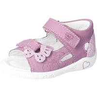 PEPINO Ricosta Mädchen Sandalen Silvi,Kinderschuhe,WMS:Schmal,Sommerschuhe,Freizeitschuhe,offene Schuhe,Strandschuhe,Purple (340),24 EU - 24 EU Schmal