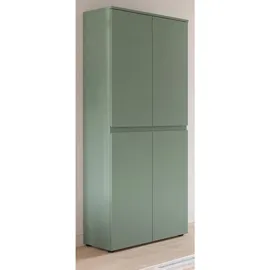 inn.furn Assino Mehrzweck Schuhschrank 70 x 175 cm Grün