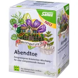 BAUERNGARTEN-Tee Abendtee Kräutertee Salus Fbtl. 15 St
