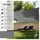 Tectake Sonnensegel quadratisch grau | Gr.: 50 x 5.4 m grau