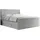 MKS Boxspringbett, KING DOREN 160/200 Hellgrau Struktur - H3