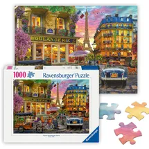 Ravensburger Erwachsenenpuzzle 1000 Teile - Paris im Morgenrot