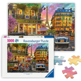 Ravensburger Erwachsenenpuzzle 1000 Teile - Paris im Morgenrot