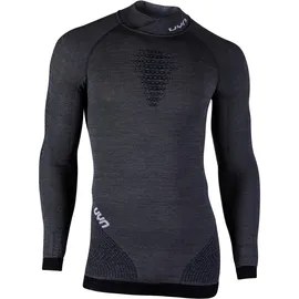 Uyn Herren Unterhemd Fusyon UW Unterhemd, Grey York/Avio/White, S/M, U100076