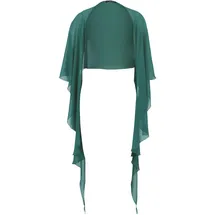 Vera Mont Chiffonstola mit Volant Dark Emerald,L | L