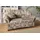 DOMO collection Couch Mikrofaser 3-Sitzer Braun