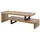 Stolkom Beed TV-Lowboard 140,00x45,00x40,00 Braun/Massivholz