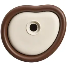 elho Vogelhaus Organic 25 cm Braun-Weiß