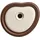 elho Vogelhaus Organic 25 cm Braun-Weiß