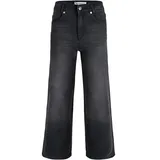 Blue Effect Mädchen Wide Leg Jeans high Waist Slim fit, Größe:164, Farbe:Black - 164