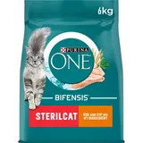Purina ONE Sterilcat Katzentrockenfutter, für kastrierte Katzen, gesunder Stoffwechsel
